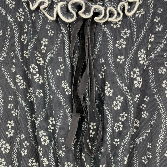 Anna Sui Posies Mesh Dress Size Medium - Picture 14 of 15